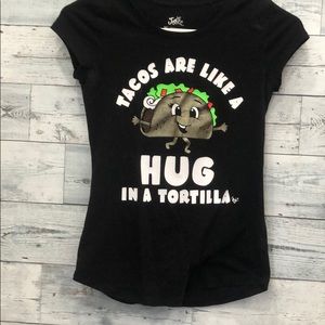 Black Taco Graphic Design Tee